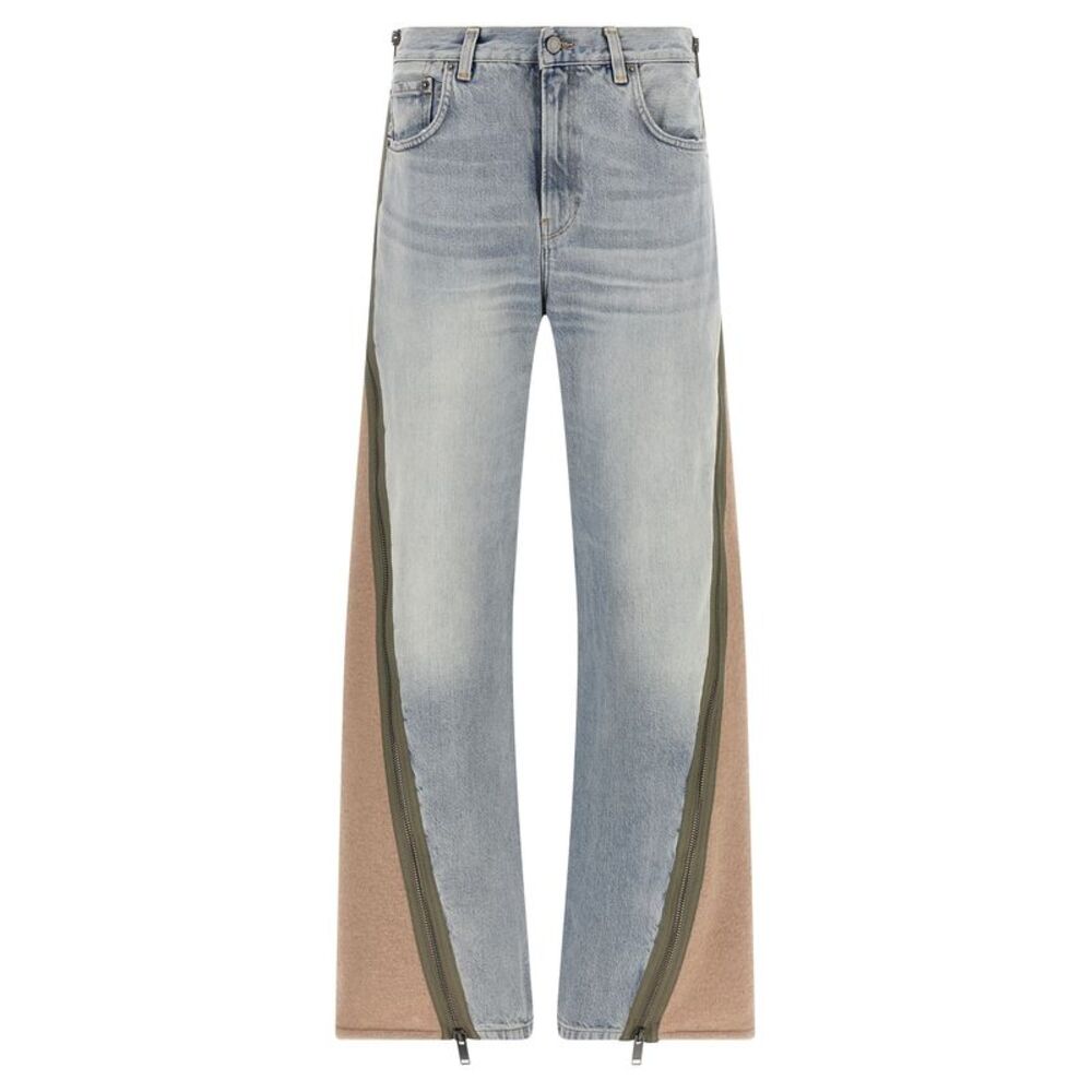 Haikure Multicolor Cotton Straight-Leg Women's Jeans